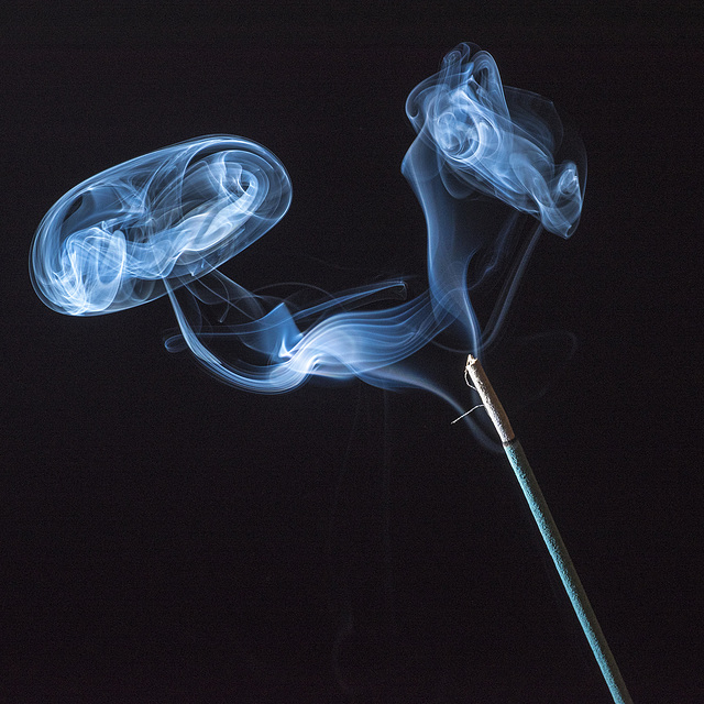 Incense smoke