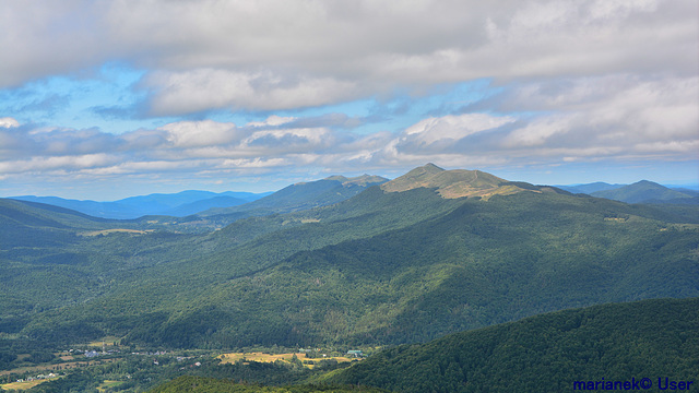 Bieszczady Karpaten in Polen