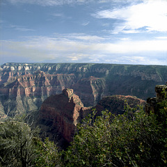 Late Afternoon at the Canyon Rim