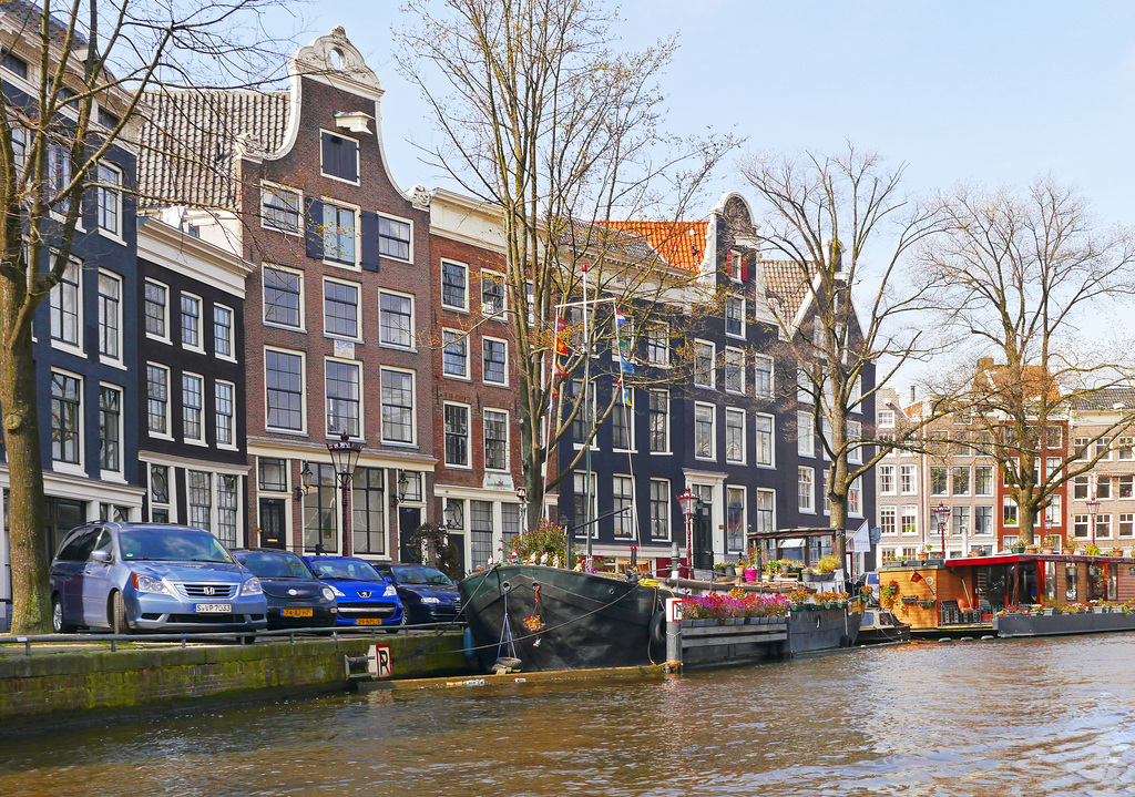 In den Grachten  von Amsterdam
