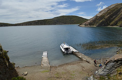 Bolivia, Titicaca Lake, Santiago Pampa Bay of the Island of the Sun