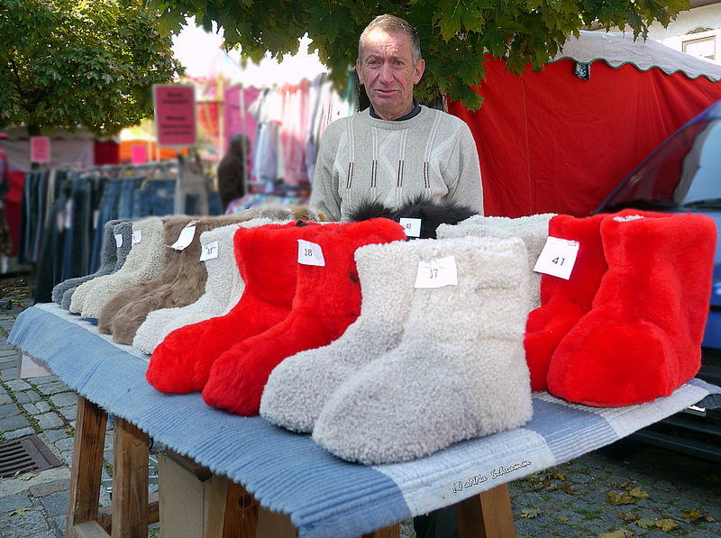 Rote Socken