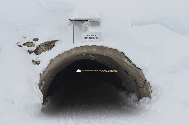 HochJoch Ski Tunnel, Lower Entrance