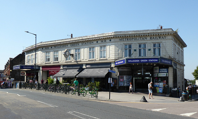 Willesden Green Station - 26 August 2019