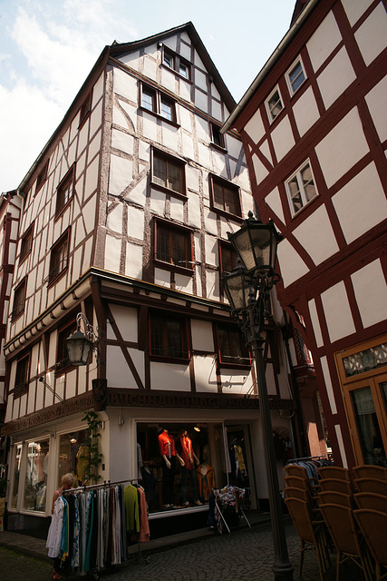 Half Timbered Building In Bernkastel