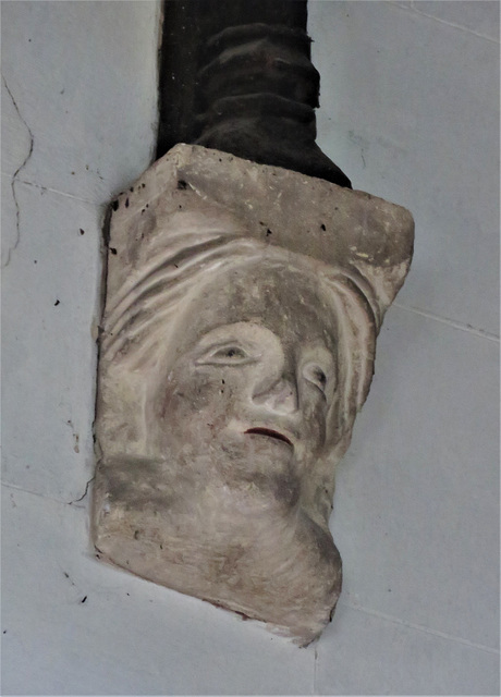 keevil church wilts c16 roof corbel (1)