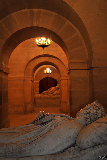 Gisants du duc de Montpensier et du Comte de Beaujolais - Chapelle Royale de Dreux - Eure-et-Loir