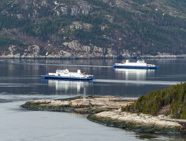 Day 9, Tadoussac ferries