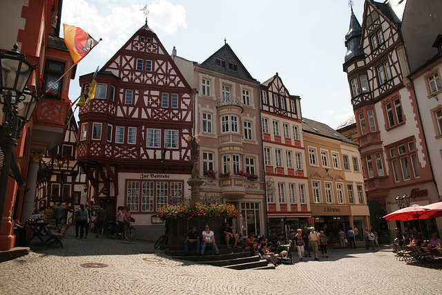 Historic Marketplace In Bernkastel