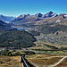 Muottas Muragel / Blick auf St. Moritz GR und Celerina GR