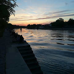 tonight on the riverbank