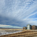 Chinook Arch over an old farm
