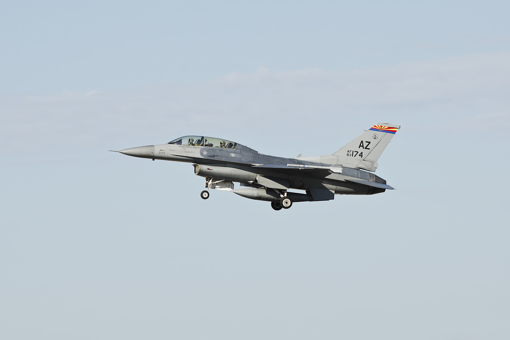 162nd Fighter Wing General Dynamics F-16D Fighting Falcon 83-1174