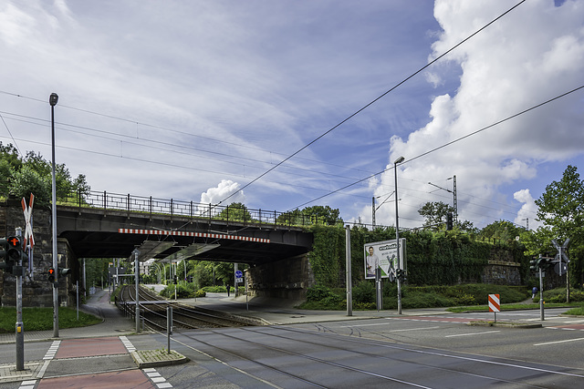 Bahnbrücke über die Stollberger Straße