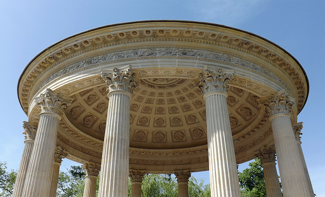 Detail of the Temple of Love in Versailles, June 2013