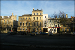 winter sunlight in St Giles