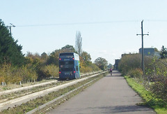 DSCF0214 Stagecoach East bus on the Cambridgeshire Guided Busway - 5 Nov 2017