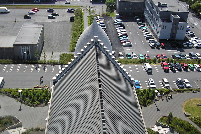 View From Hallgrimskirkja