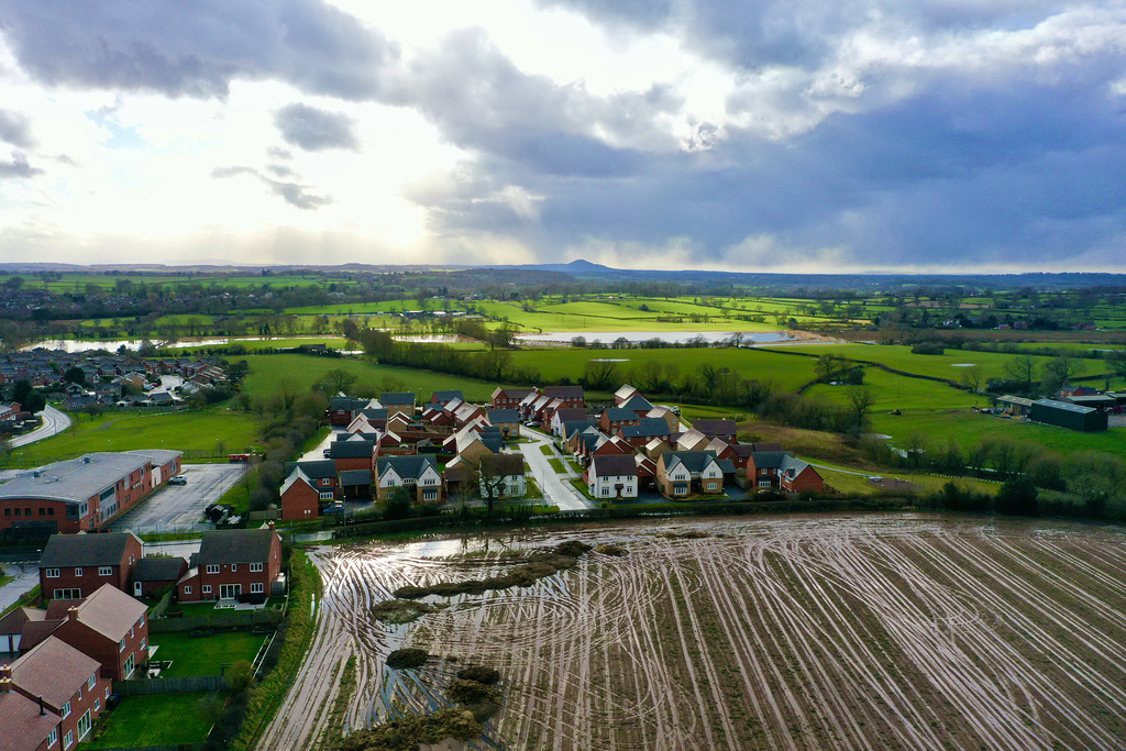 Looking towards The Wrekin