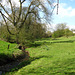 Looking downstream from the Footbridge over Penn Brook, near Sewage Works