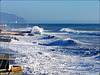 Il mare lungo a Genova