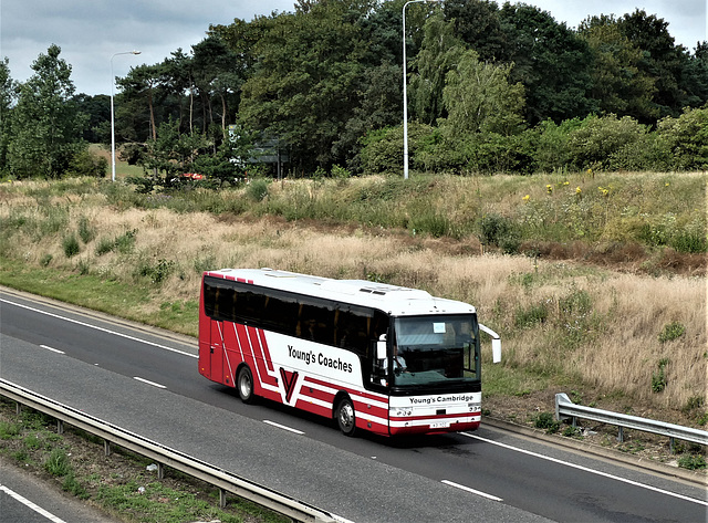 Young’s Coaches K3 TCC on the A11 at Red Lodge - 14 Jul 2019 (P1030125)