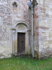 chilmark church wilts  c12 reused doorway