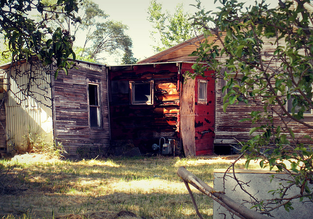 Alley sheds