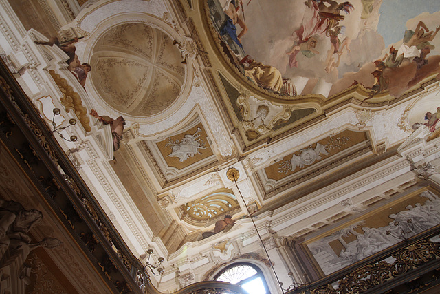 Ballroom ceiling, Villa Pisani, Stra, Veneto, Italy