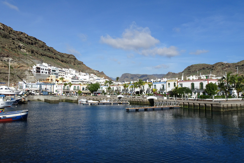 Puerto De Mogan Waterfront