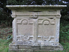 chilmark church wilts c18 tomb john jesse 1711