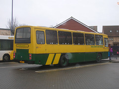 Preserved former Eastern National 1126 (A695 OHJ) in Bury St. Edmunds - 22 Dec 2012 (DSCN9510)