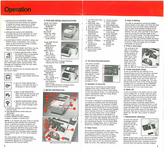 Pitney Bowes Model 6100 Mailing Machine Operating Guide – page 3 & 4