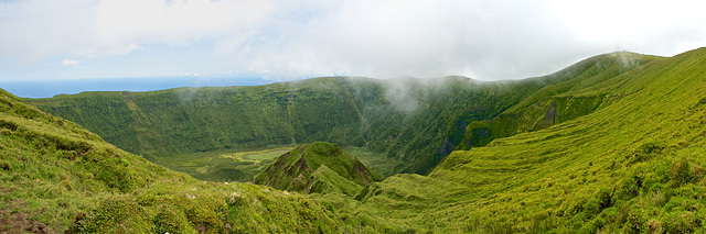 Caldeira depuis Cabeço Gordo 1043m