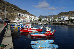 Fishing Boats At Puerto De Mogan