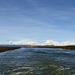 Peru, The Channel in the Reeds for the Passage to the Floating Islands