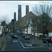 power station chimneys