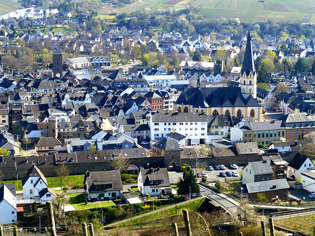 Blick auf St. Laurentius