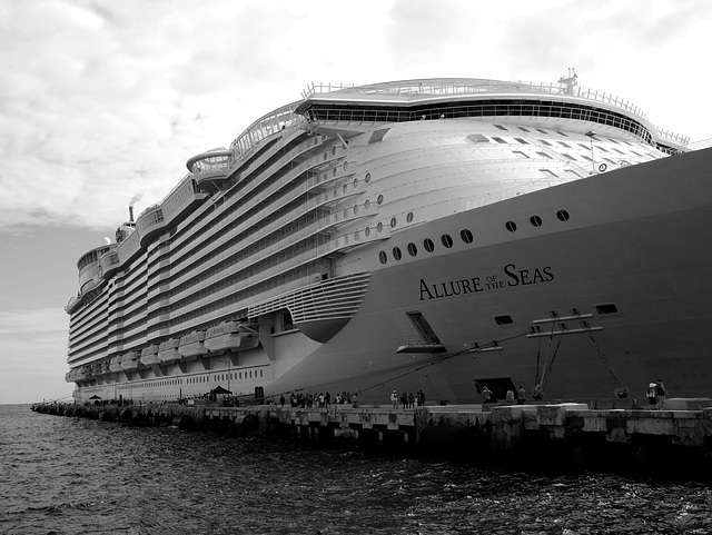 Allure of the Seas (BW)