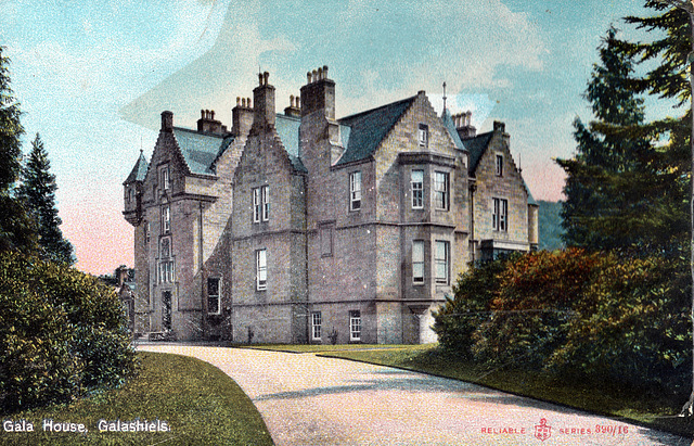 Gala House, Galashiels, Borders, Scotland (Demolished 1987)