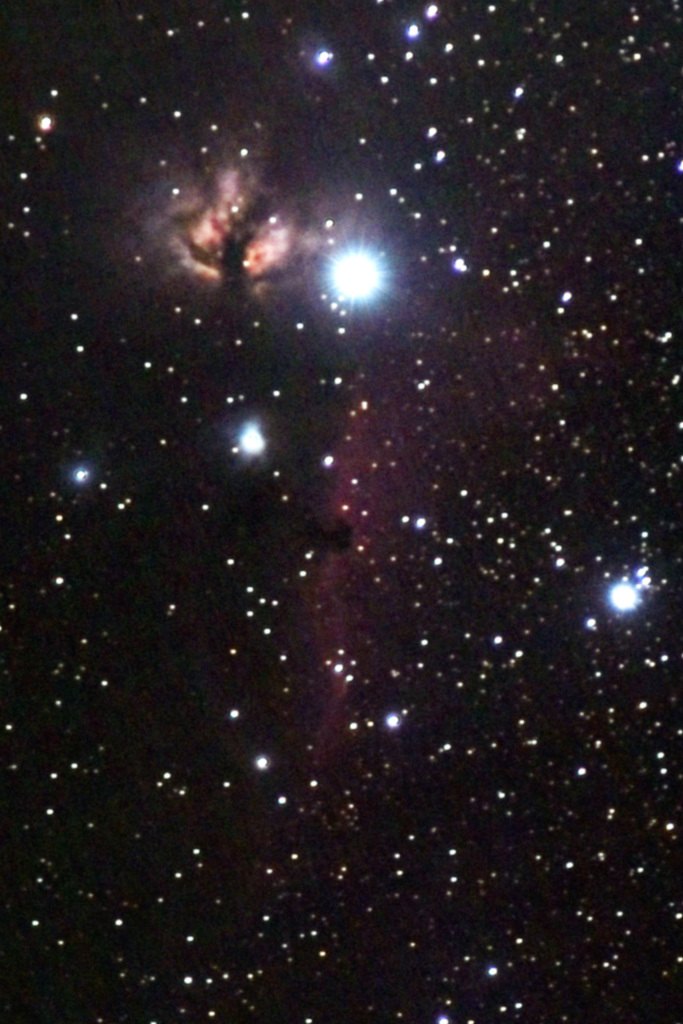 Horsehead nebula (view on black)