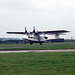 Consolidated PBY-5A Catalina landing at RAF Waddington July 1997