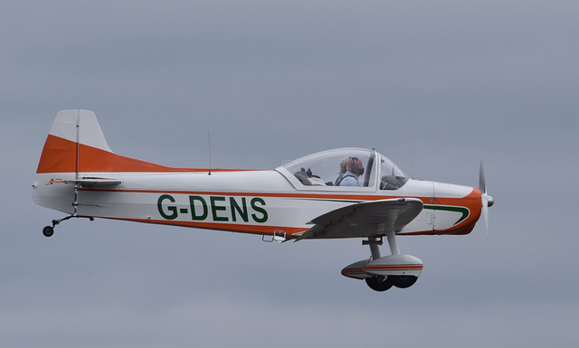 G-DENS approaching Solent Airport - 16 July 2020