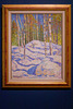"Bouleaux sous le soleil d'hiver" (Pekka Halonen - 1912)