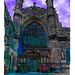 Line art cathedral