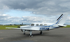 N195AM at Solent Airport - 11 September 2021