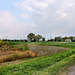 Weg am Hochwasserückhaltebecken Emscher-Auen (Dortmund-Mengede) / 23.04.2022