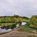 Emscher bei den Hochwasserrückhaltebecken (Dortmund-Mengede) / 23.04.2022