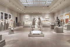 Roman Gallery in the Boston Museum of Fine Arts, January 2018