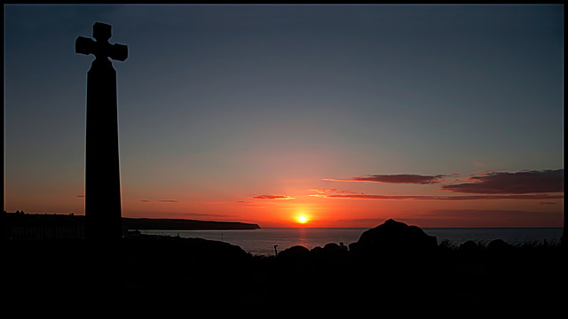 A Whitby sunset